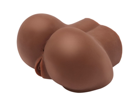 MASTURBADOR REALÍSTICO BIG ASS ACT COM VIBRADOR MARROM