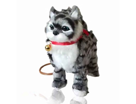 Cantar Canciones Caminar Mew Robot, Juguete de Felpa Electrónica Para Gatos B