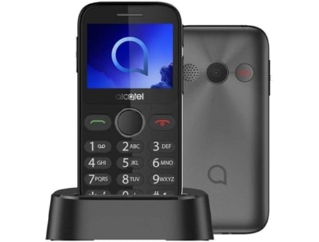 Teléfono Senior ALCATEL 2020X (2.4" - 2G - Negro)