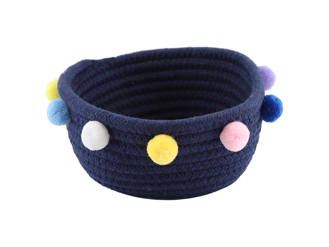 Cesta de lavandería de gran capacidad Aiailikill, organizador de ropa y juguetes para niños (azul)