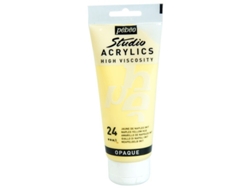 Tinta Acrílica PÉBÉO (Opaca - Amarillo Nápoles - 100ml)