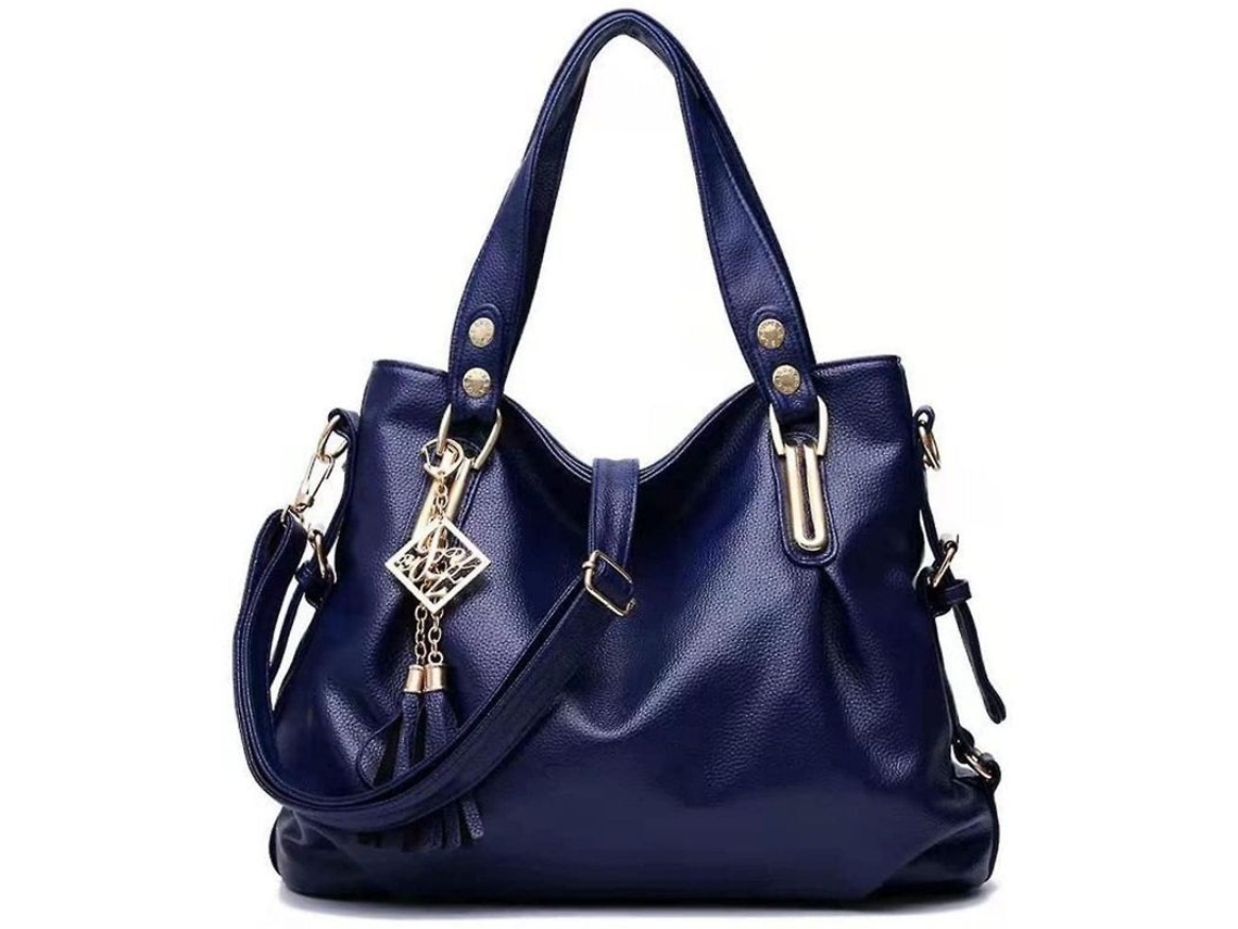 2026-bolsas De Mano Para Mujer Bolsos De Hombro Messenger Moda De Moda Capacidad Grande Vqg Azul