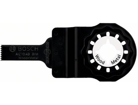 Hoja de Sierra de Inmersión BOSCH Bim Aiz 10 Ab Madera y Metal 10x20 mm