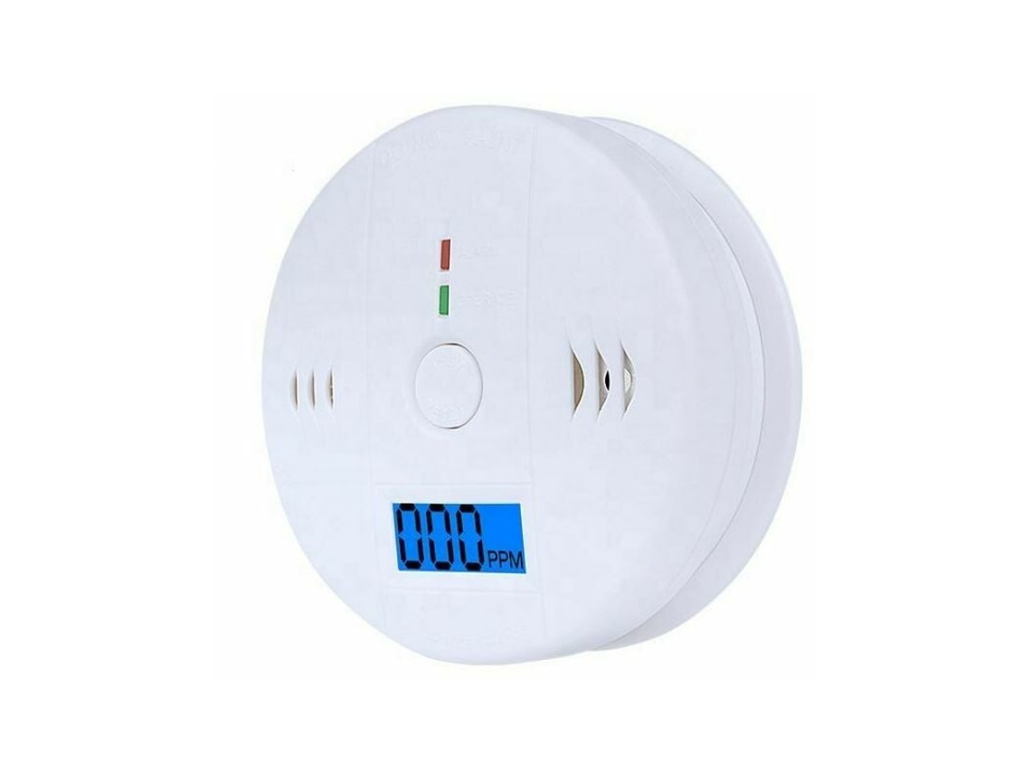 Detector De Monóxido De Carbono A Batería, Dispositivo De Detección Rápida Y Precisa Con Alarma Potente Y Sensor Electroquímico Avanzado De Co, Ideal