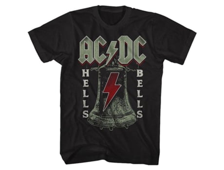 Camiseta ROCKINSTONE AC/DC Hells Bells (M)