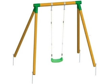 Columpio MASGAMES Redondo (157x166x192cm - Amarillo - Edad Mín. Recomendada:3)