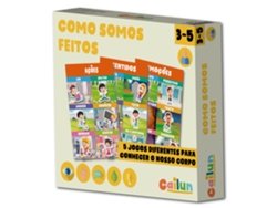 Juego de Mesa CAILUN Como Somos Feitos (Edad Mínima: 3 Años - Dificultad: Baja)
