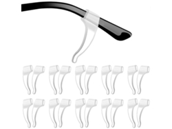 20 pares de ganchos de silicona antideslizantes para gafas de sol y gafas de lectura Rosewell