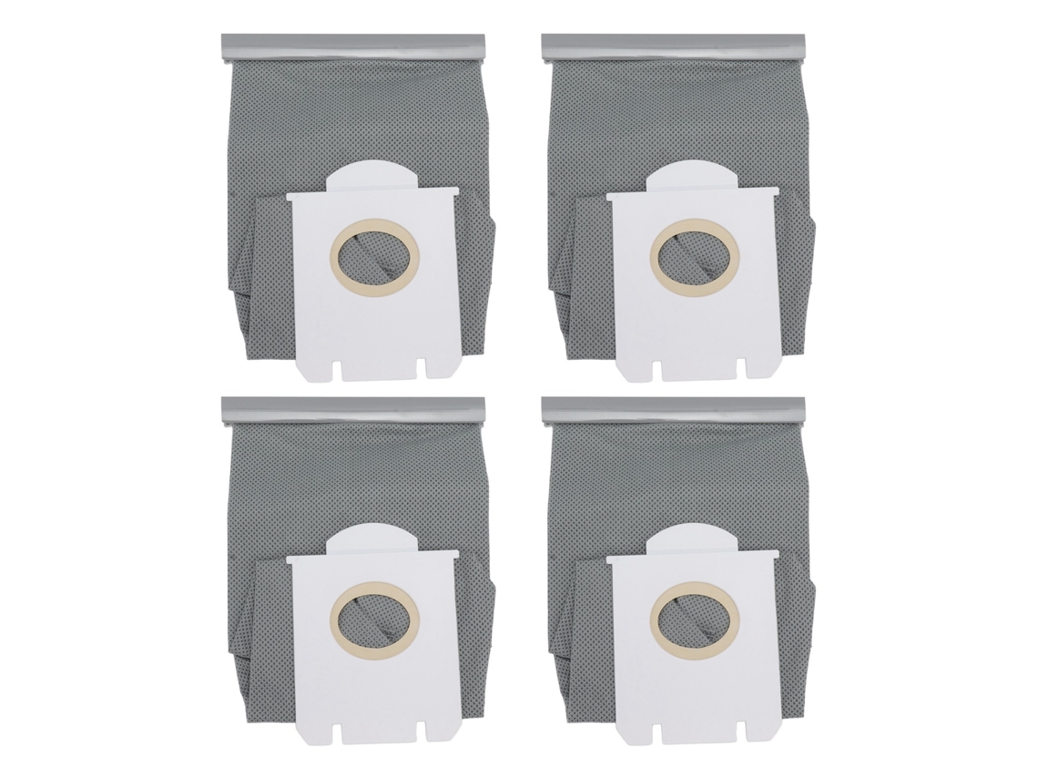 4 Bolsas Para Aspiradoras Philips Fc9071, Fc8134, Fc8613 Y Fc8614. Fabricadas En Tela No Tejida.