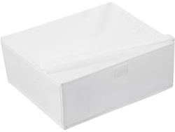 Almacenamiento Oxford Organizador Cajones Blanco Ligero Lavable Sujetadores Calcetines Interior Armario Caja