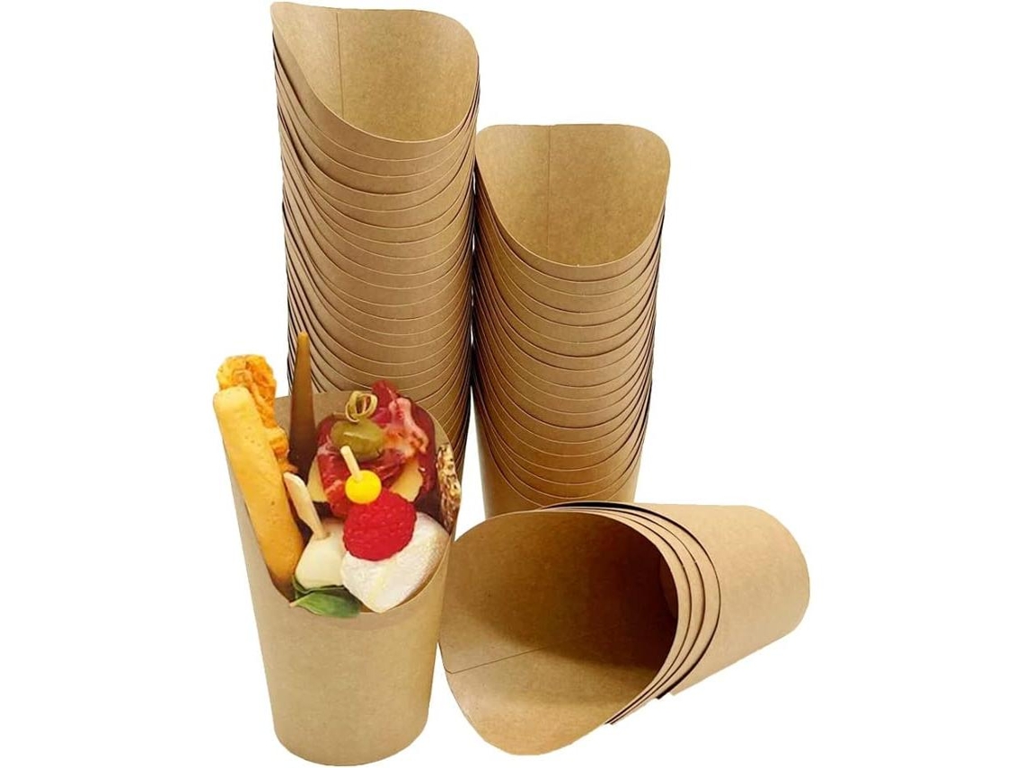 50 vasos desechables MDUG (414 ml) para postres helados