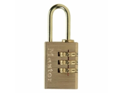 Candado de combinación MASTER LOCK Latón 3 dígitos