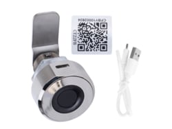 Juego De Cerraduras Bluetooth Con Huella Dactilar Y Aplicación, De Aleación De Zinc, Para Cajones De Muebles, Para El