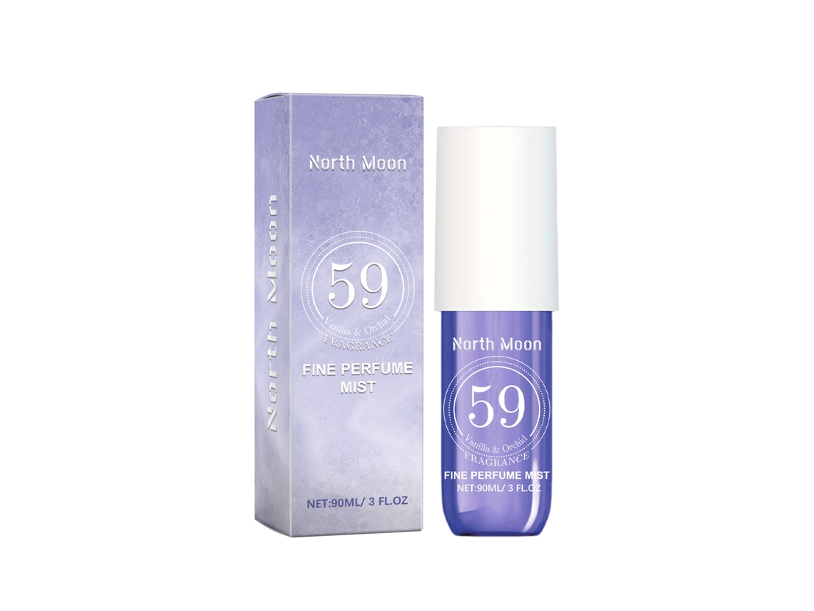 Perfume en spray North Moon Vanilla Orchid, fresco, natural, elegante y de larga duración.