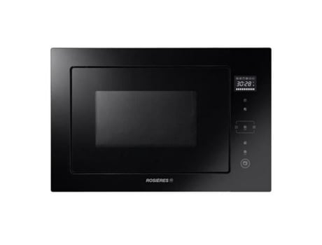 Parrilla de Microondas ROSIERES Empotrable 25L 900W Negro Rnk95Pn