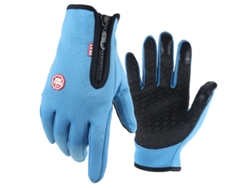 Guantes De Ciclismo De Invierno Con Pantalla Táctil Para Hombre Y Mujer, Cálidos Y Resistentes Al Viento, Color Azul/m Digitallab