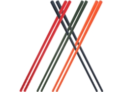Palillos De Silicona Antideslizantes, 24 Cm, Núcleo De Acero Inoxidable, Juego De 4