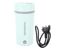 Hervidor Eléctrico Portátil De 300 W Y 500 Ml, De Acero Inoxidable 304, Mini Tetera, Cafetera, Ideal Para Viajes Y Con Enchufe Europeo.