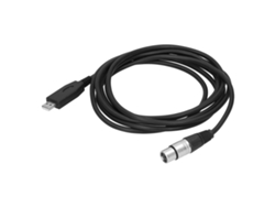 Cable De Micrófono Usb A Xlr Hembra, Plug And Play, 3 M/9,8 Pies Con Decodificador Hs100b