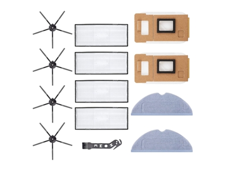 Para xiaomi roborock s7 t7s t7s plus hepa filters sidebrushes mop pads