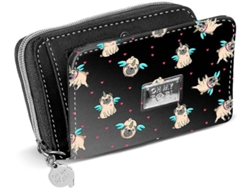 Cartera KARACTERMANIA Oh My Pop Pug Negro (10x15,5x2,5cm)