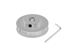 Polia De Sincronismo Gt2 60 Dentes, Calibre De 8 Mm, Roda Sincrônica Para Impressora 3d, Correia Gt2 De 6 Mm De Largura
