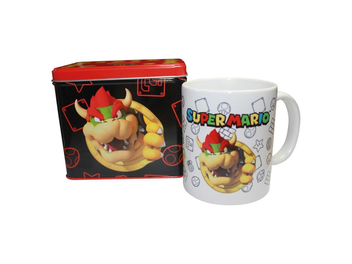 Taza MARIO BROS. Set + Mealheiro Super Mario Bros Nintendo