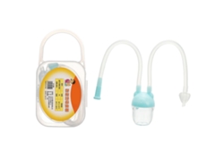 Aspirador Nasal Para Bebés Con Succión Ajustable, Seguro, Portátil, Limpieza Eficaz, Azul.