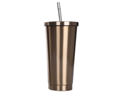 Taza térmica de acero inoxidable de 500 ml con tapa para café y bebidas. Ly Ebike