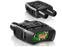 Gafas de visión nocturna, binoculares de visión nocturna para 100 grados de oscuridad, binoculares infrarrojos militares digitales, negros Bestvite