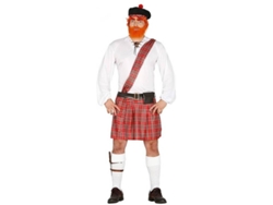 Disfraz de Hombre DISFRAZZES Escocés (Talla: L)