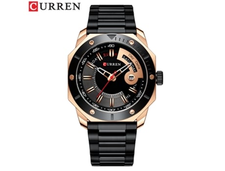 Relojes para Hombres, Relojes de Pulsera con Correa de Acero Inoxidable Reloj de Negocios con Calendario Impermeable para Hombres-Color 2 LUUCOZK