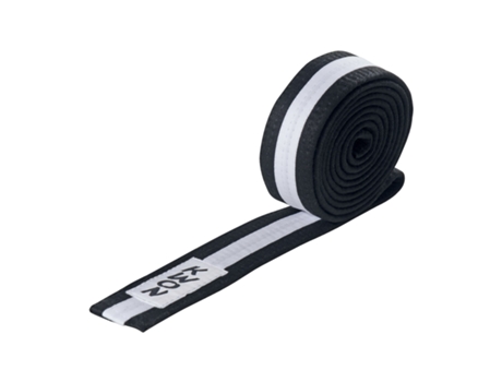 Cinturón Unisex KWON (Algodón - 220 cm - Negro)