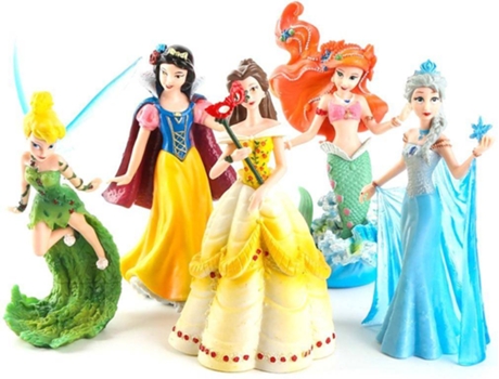 Set de Figuras Fairy Tale Princess (5 unidades - 5 cm)