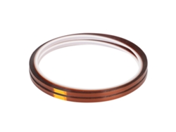 2 Piezas De Cinta Adhesiva De Soldadura De Polimida De 33m 3mm Color Marrón Amarillo Resistente A Altas Temperaturas