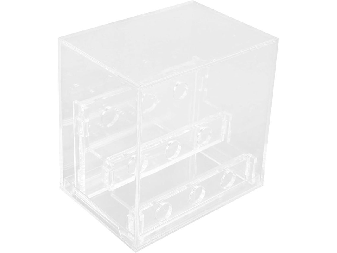 Caja Expositora De Acrílico Transparente - Colección Cristal Y Concha