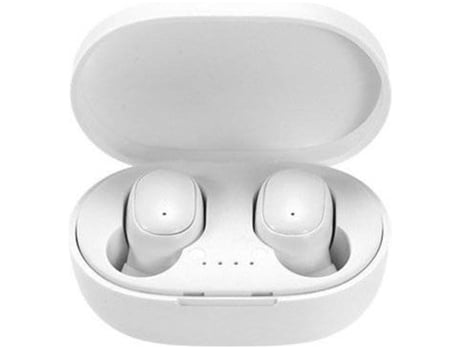 Auriculares Bluetooth True Wireless con Micrófono para Smartphone Blanco
