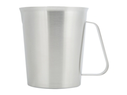Vaso Medidor De Acero Inoxidable De 1500 Ml Con Escala Para Cocina Y Repostería.