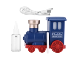 JILLIOPER Humidificador Aire Ultrasónico Mini USB 90 ml Difusor Aromas Niebla Fría Azul
