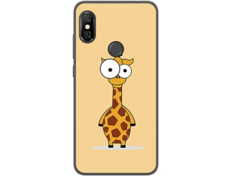 Carcasa Xiaomi Redmi Note 6 Pro TUMUNDOSMARTPHONE Jirafa Multicolor