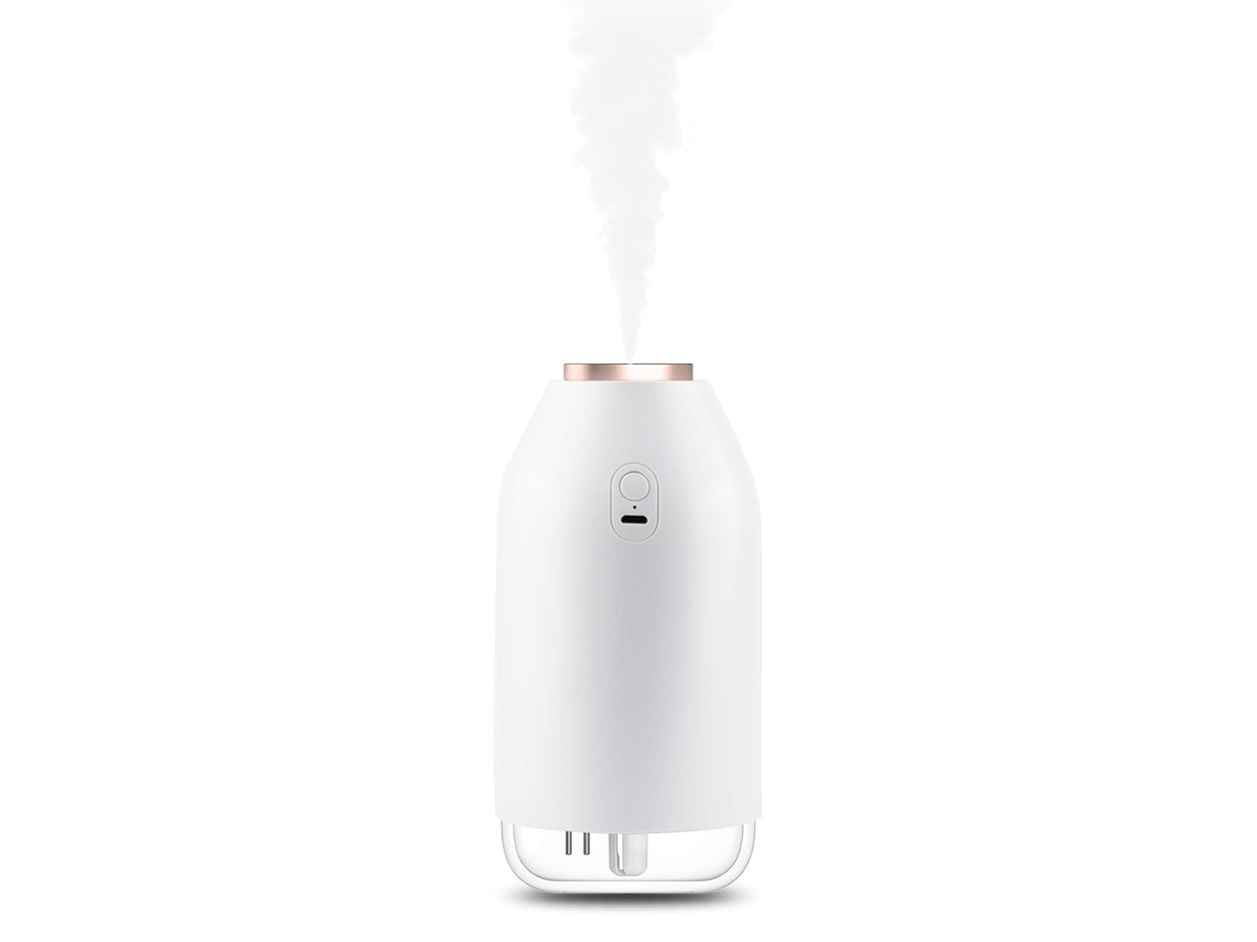 Mini humidificador USB portátil de 270 ml para habitaciones y plantas