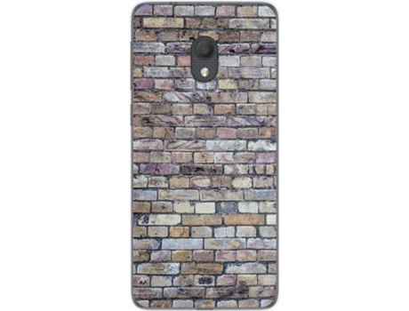 Carcasa Alcatel 1C (2019) TUMUNDOSMARTPHONE Ladrillo 02 Multicolor