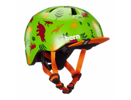 Casco con visera para niños BERN Tigre
