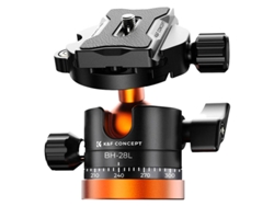 Trípode SLR Kf Concept Kf09.083v2 con ajuste de altura y ángulo