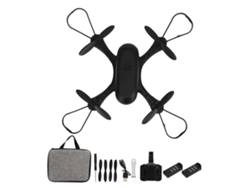 Dron Rc Con Cámaras Duales 4k Hd, Posicionamiento Por Flujo Óptico, Cuadricóptero De 4 Ejes Con Luz Led Para Niños De 14 Años En Adelante, 3 Baterías.