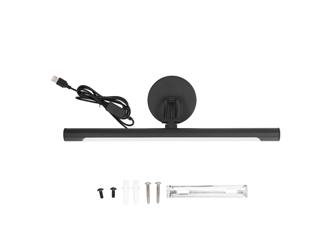 2026-barra De Luz Led Con Interruptor Táctil Regulable Usb 3 Modos Luz Blanca Cálida Natural Para Espejo