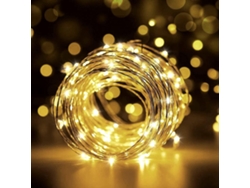 Guirnalda De Luces Led – 10 M, 100 Led, Luces Decorativas Con Protección Ip65 (resistentes Al Agua) – Alimentación Por Usb (amarillo Cálido)