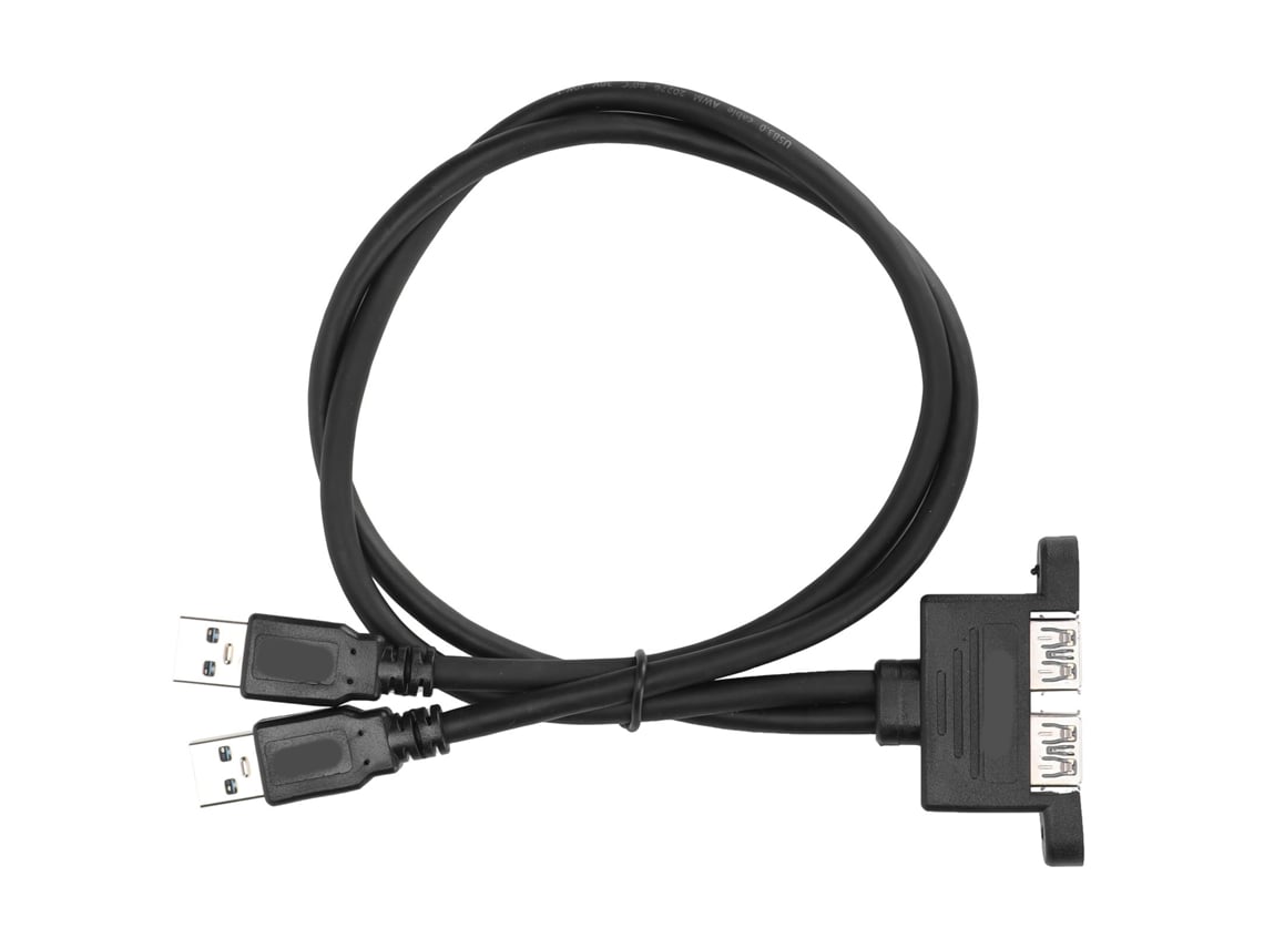 Baoj-2026novocabo De Extensão Usb 3.0 Com 2 Portas 50cm