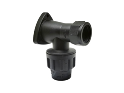 Codo de polietileno para grifo 32mm 1 Riegopro