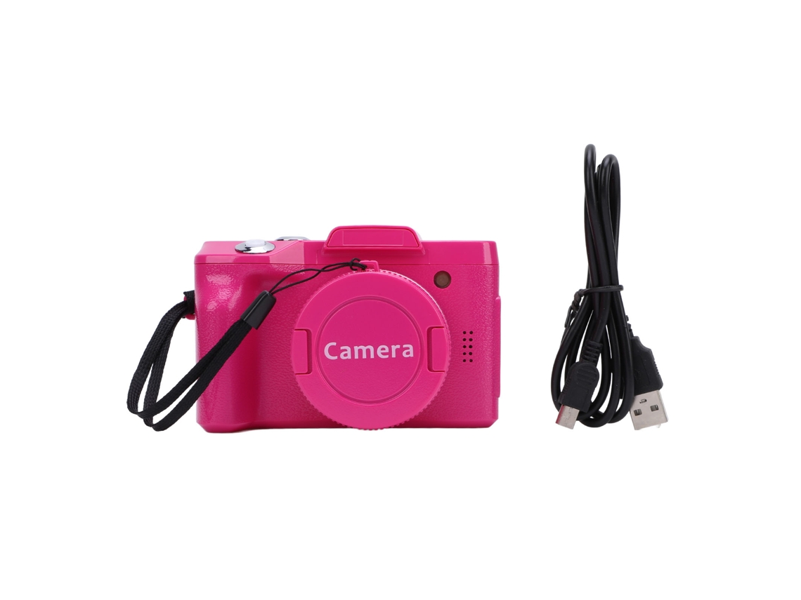 Cámara Digital De 16 Mp Y 1080p Con Pantalla De 2,4 Pulgadas, Enfoque Automático Y Zoom De 16x Para Fotografía Y Videoblogs.
